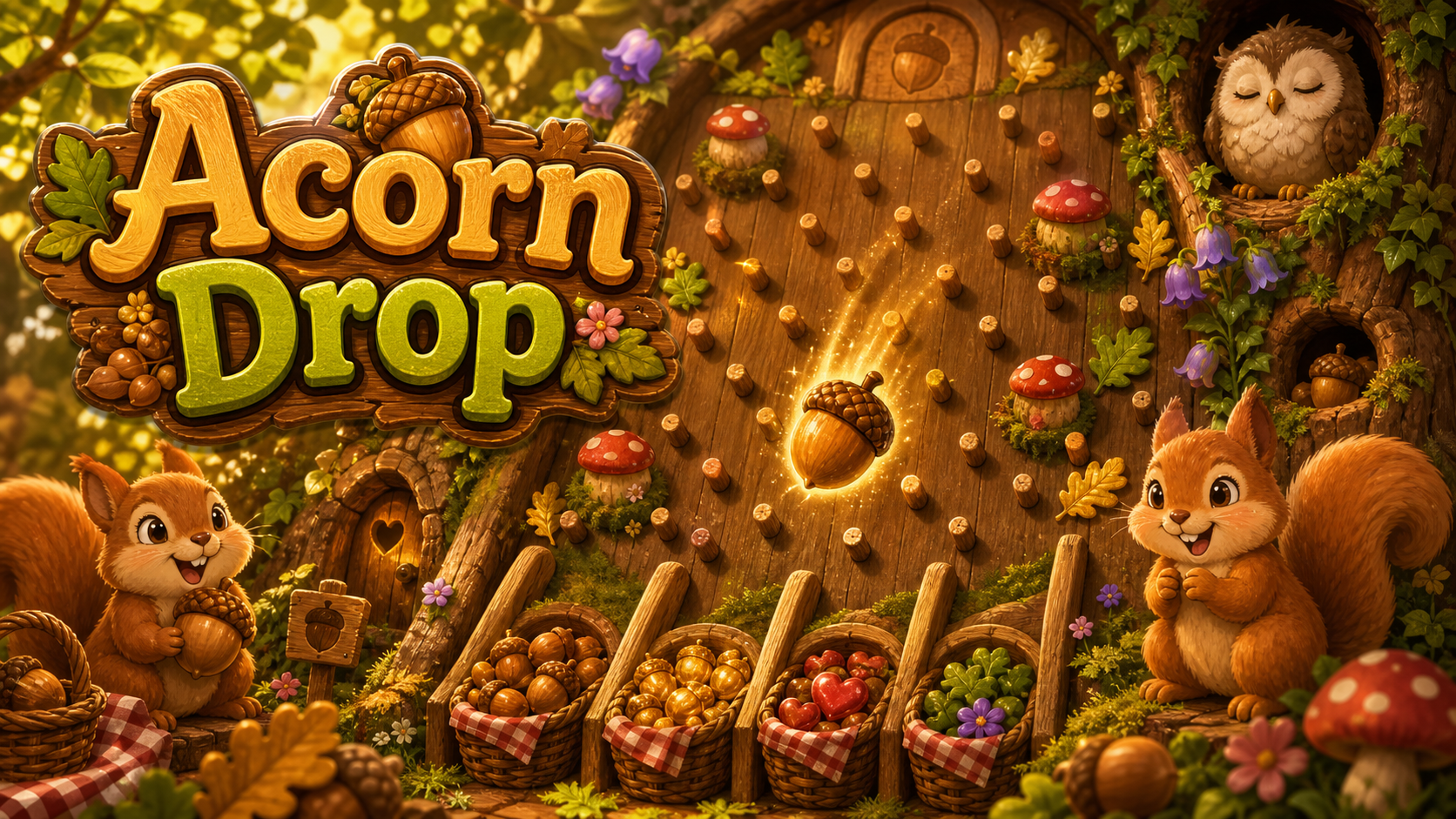 Acorn Drop gameplay preview