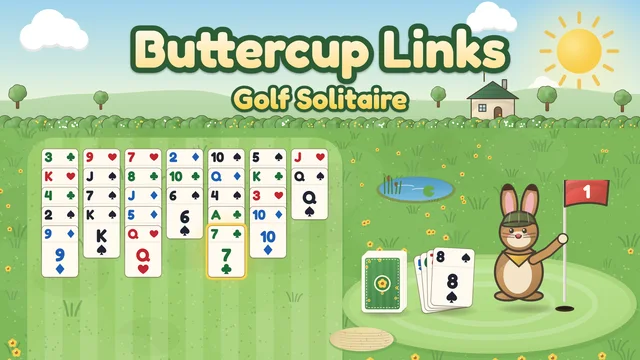 Buttercup Links Golf Solitaire golf solitaire cover artwork