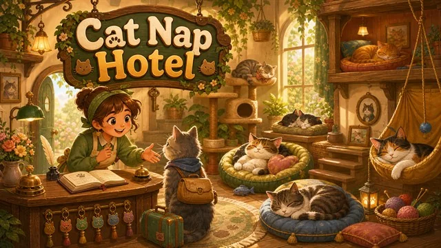 Cat Nap Hotel gameplay preview