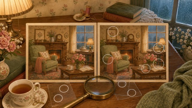 Cottage Difference Hunt gameplay preview
