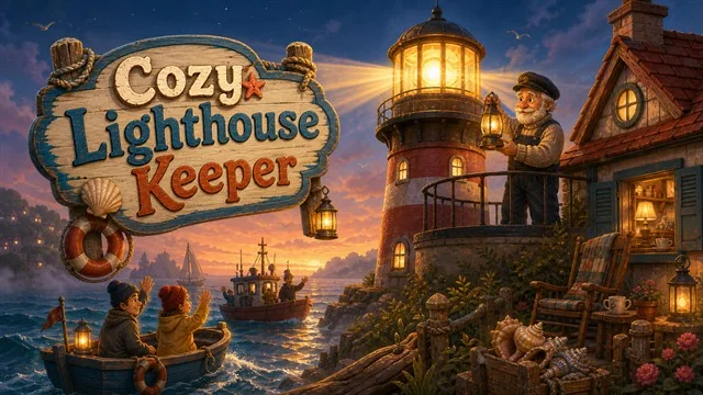Cozy Lighthouse Keeper cozy lighthouse idle game preview