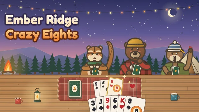 Ember Ridge Crazy Eights artwork