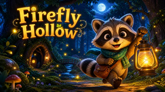 Firefly Hollow cozy 3D runner game preview