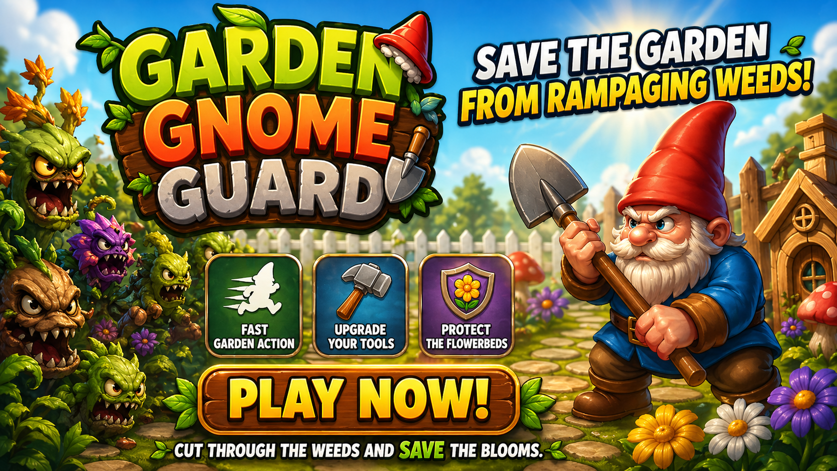 Garden Gnome Guard gameplay preview
