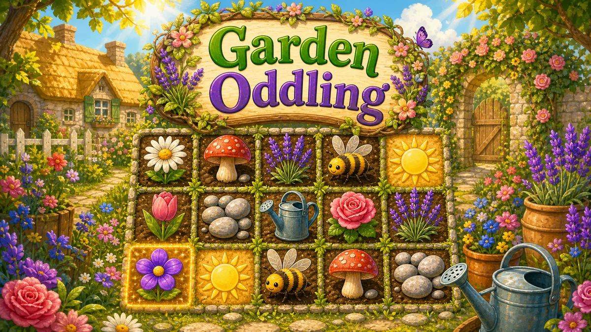 Garden Oddling cozy garden logic puzzle preview