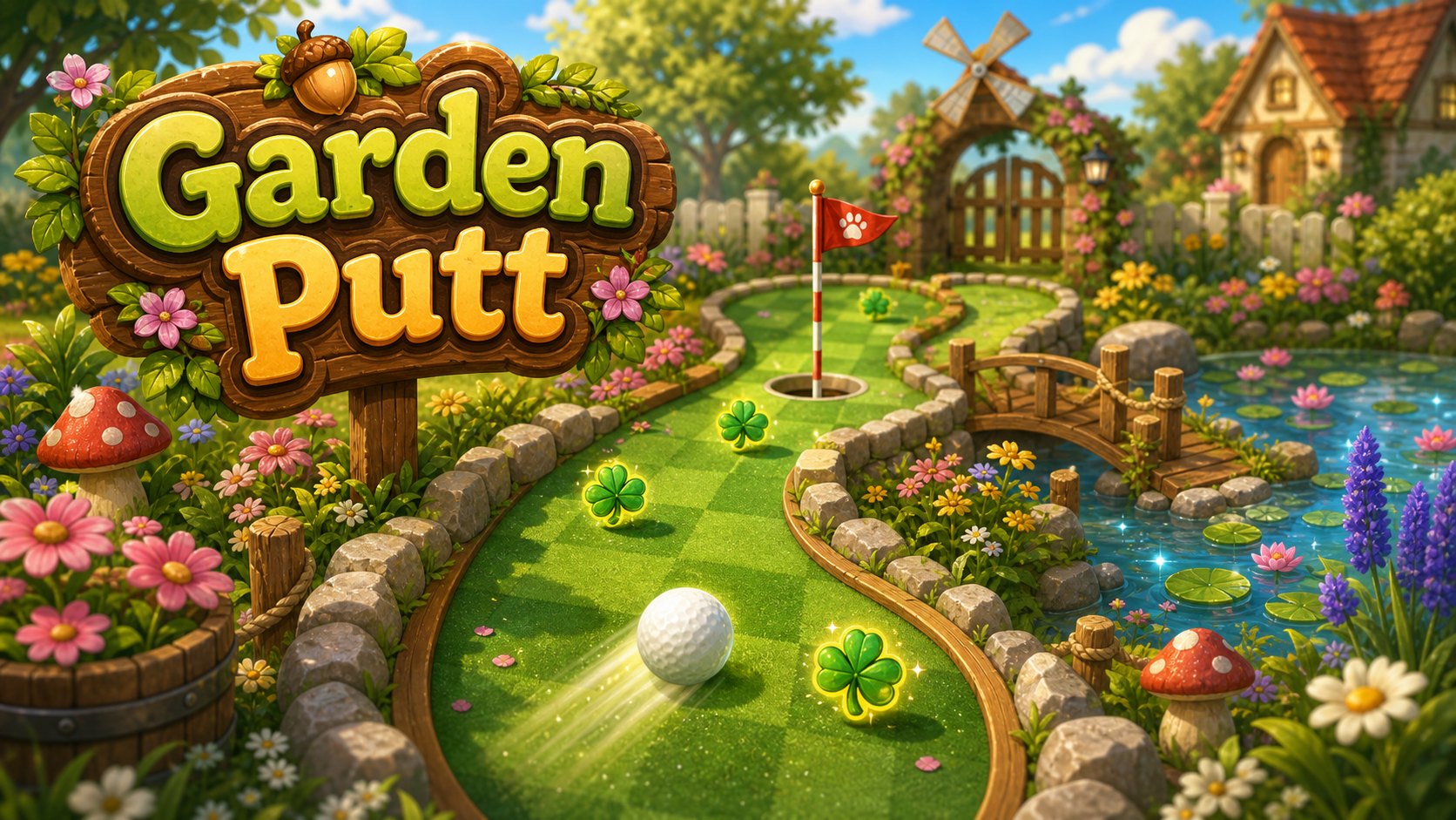 Garden Putt gameplay preview