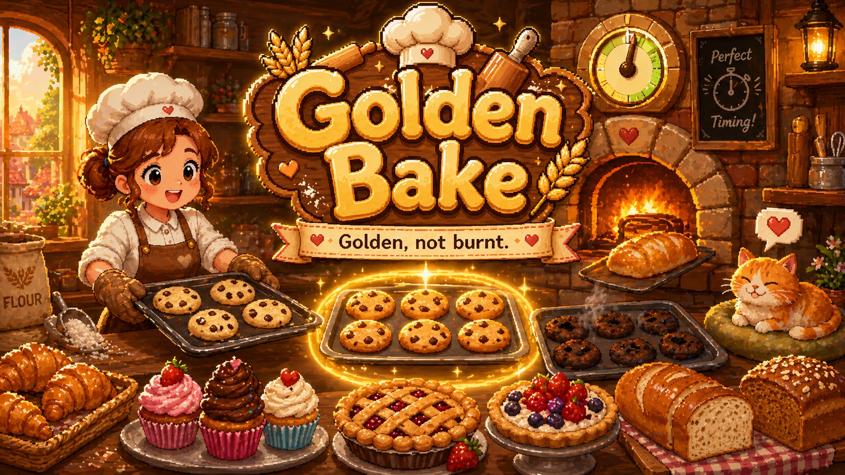 Golden Bake gameplay preview