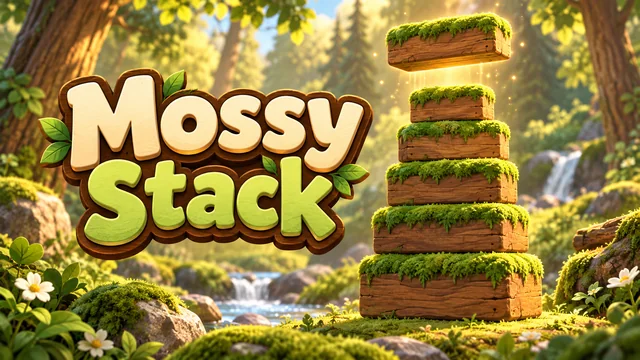 Mossy Stack cozy stacking game cover artwork
