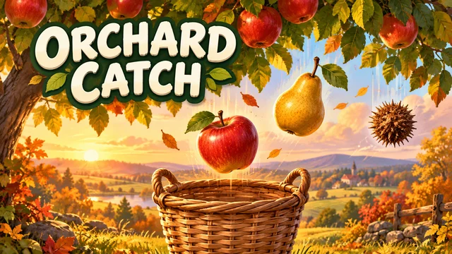 Orchard Catch fruit catching game cover artwork