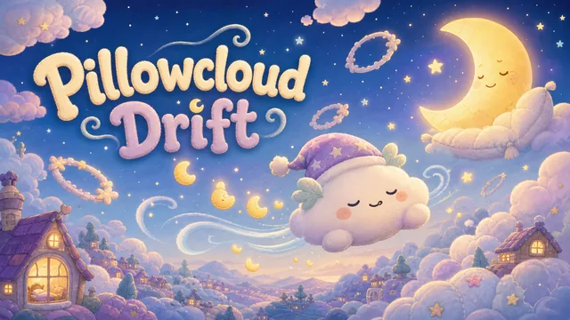 Pillowcloud Drift cozy cloud drifting game preview