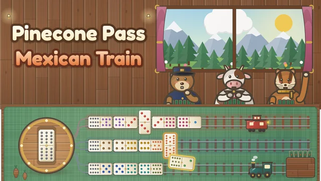 Pinecone Pass Mexican Train artwork