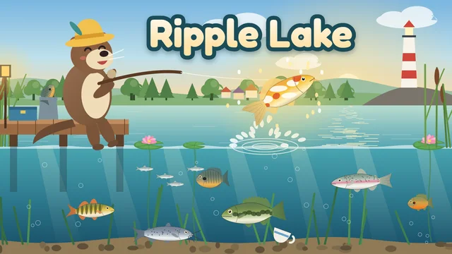 Ripple Lake cozy fishing game cover artwork