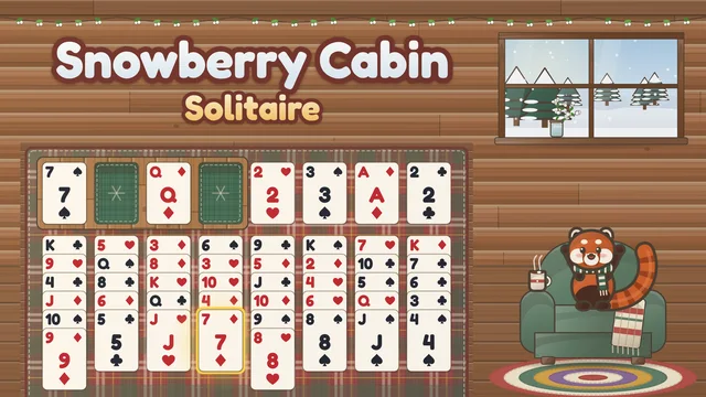 Snowberry Cabin Solitaire freecell solitaire cover artwork