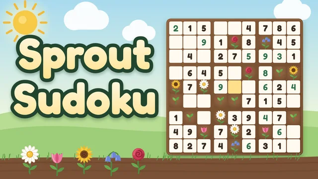 Sprout Sudoku cozy sudoku cover artwork