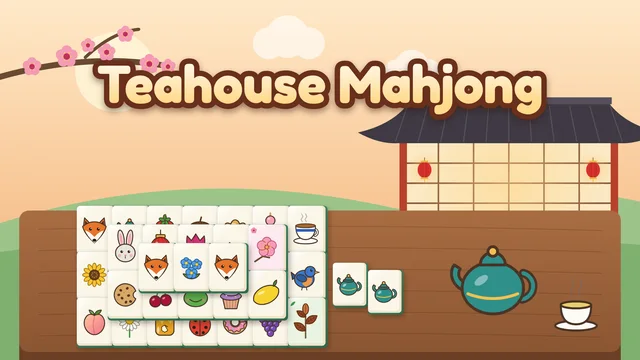 Teahouse Mahjong mahjong solitaire cover artwork