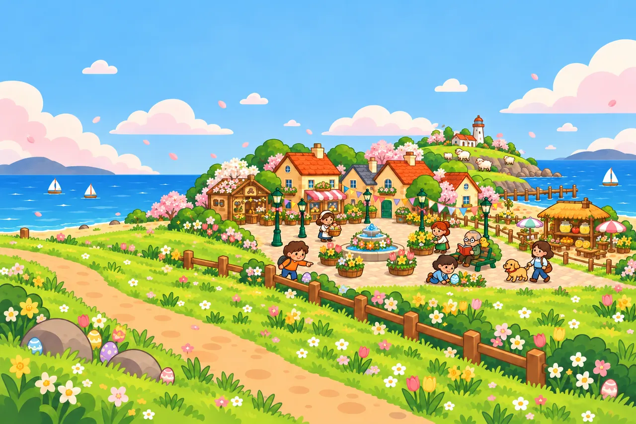 Best Cozy Easter and Spring Games to Play Online | CozyWorld